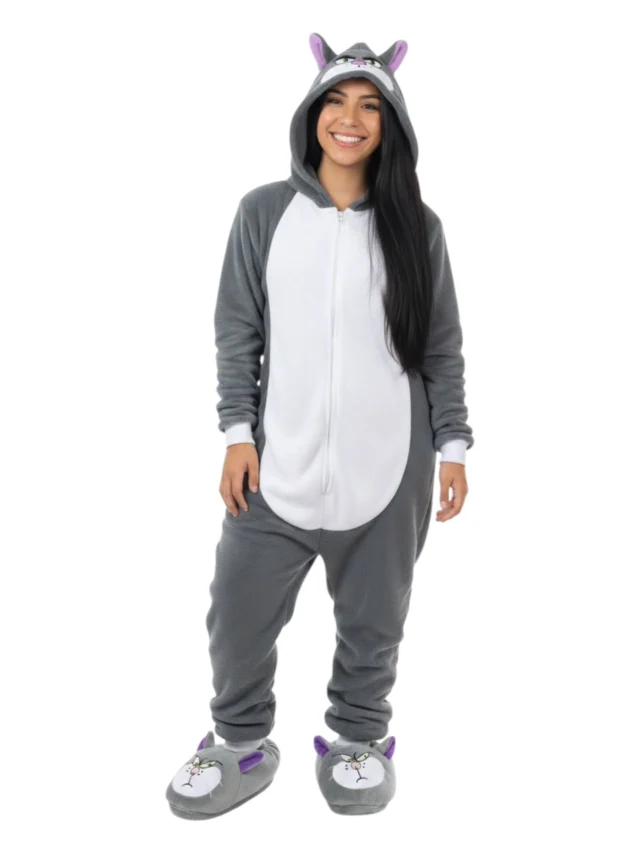 Nuestra pijama enteriza del gato Lucifer es perfecta para disfrutar Halloween con estilo, pero tan suave y calentita que no querrás guardarla después 🎃✨

#PijamaLucifer #HalloweenStyle #pijamascali #kigurumi #PijamasConEstilo #RegalosConMagia #regaloscali