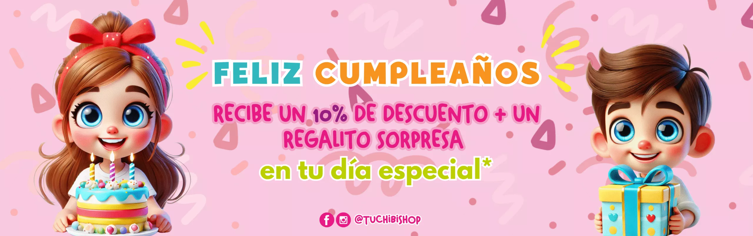 cumpleaños en chibishop tienda virtual